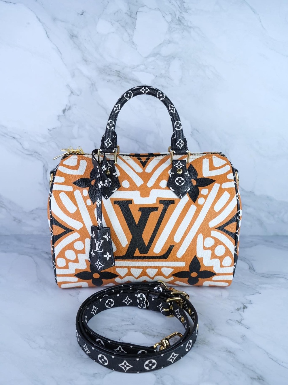Louis Vuitton Bandouliere Crafty- Linited edition Satchel with dust bag